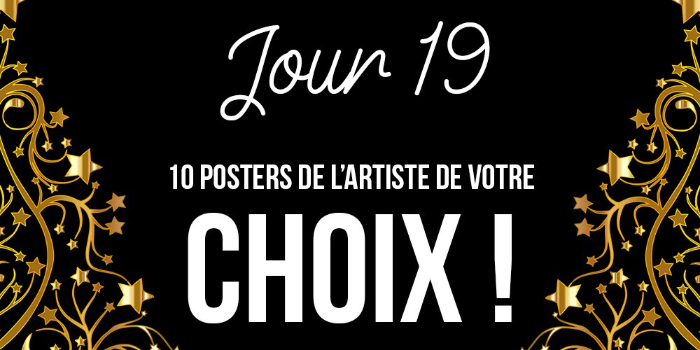 TheShareStore's tweet image. #ChristmasIsComing : Jour 19!

#RT + Follow nous pour tenter de gagner 10 posters de l'artiste / star de votre choix! (10 gagnants)

Tirage au sort à : 21H !