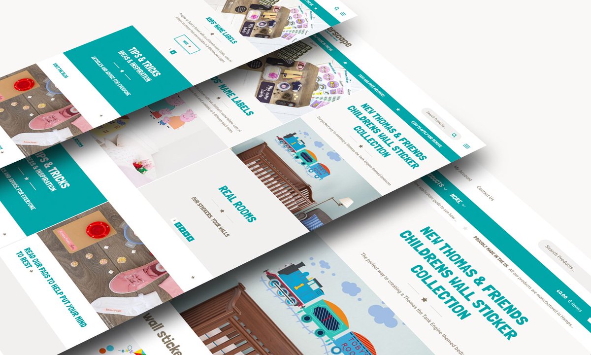 CobwebMedia's tweet photo. Want to increase online sales? Make your website fast, easy-to-use &amp; beautiful - customers will be filling their baskets in no time. Here's proof - a fully responsive retail website that we created for @Stickerscape Their 300% revenue increase says it all! https://t.co/wq50961Km1 https://t.co/LtG2AS8j0d