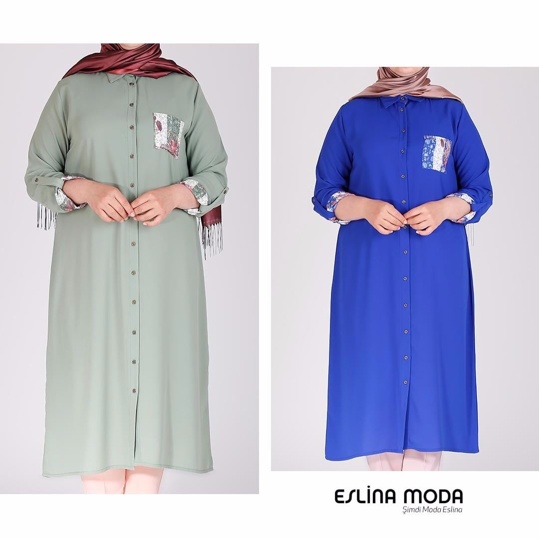 Yenilenen Gardroplara Renk Katacak Tunikler! 
eslinamoda.com

#hijabstyle #büyükbedenpantolon #büyükbedentesettür #tesettur #büyükbedentesettürtunik