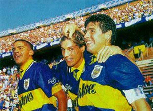 View Maradona Y Caniggia Boca Pics