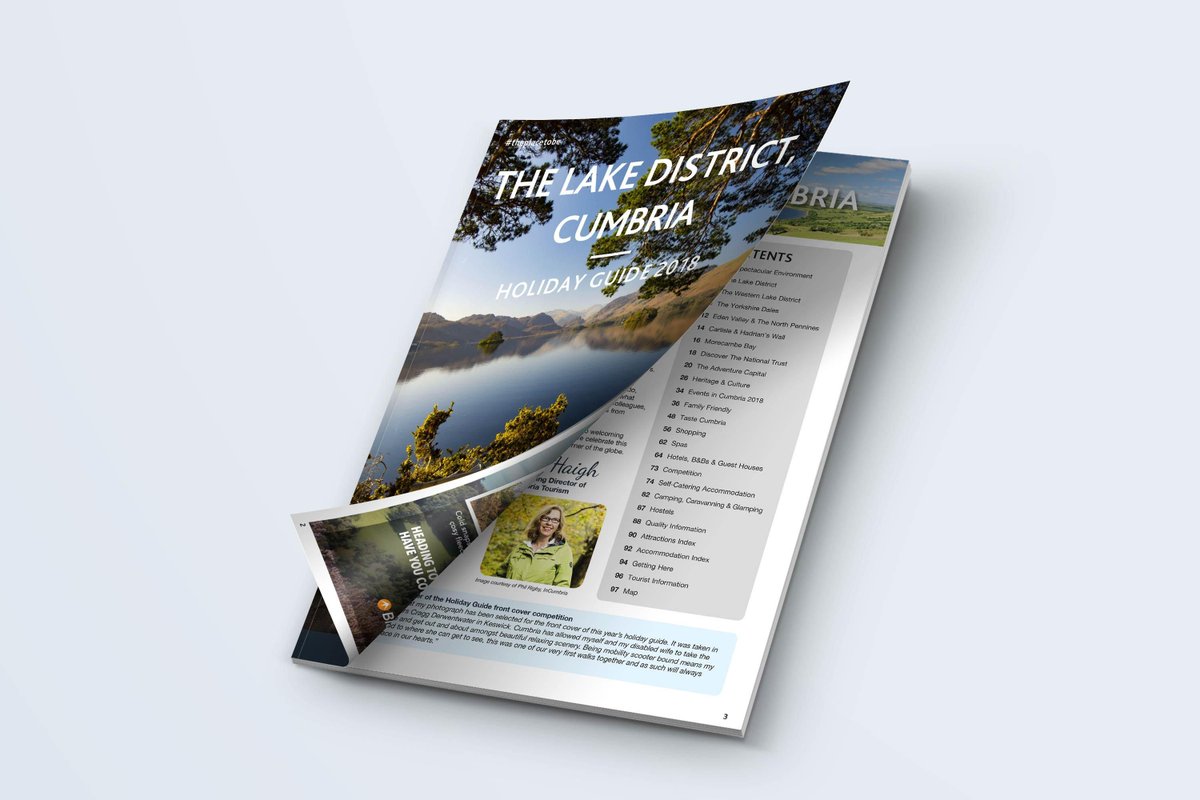 cumbriatourism's tweet photo. Not long until we see our 2018 Holiday Guide in the flesh! Thank you to the @BucketandSpade_  team for all their hard work producing this high-quality celebration of everything our county has to offer! #theplacetobe #wearethelakes https://t.co/TS2uJfTn8V