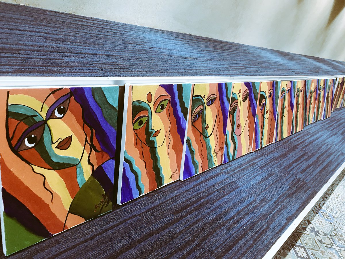 prachichd's tweet photo. The network and paint with #womanatpega. A great time with all the budding painters and wonderful women @pega ! #LifeAtPega #networkandpaint https://t.co/Cw4zm8Mcty