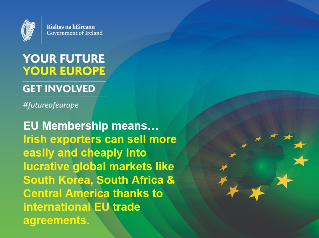 dfatirl's tweet photo. Ladies & Gentlemen Day 19 of the #EUAdventCalendar has arrived, and Christmas is getting that bit closer!
Go to https://t.co/iY2W9UXVQI to learn more about the #futureofeurope initiative. #DYK
#AllIWantForChristmasisEU https://t.co/avecVyNwXI