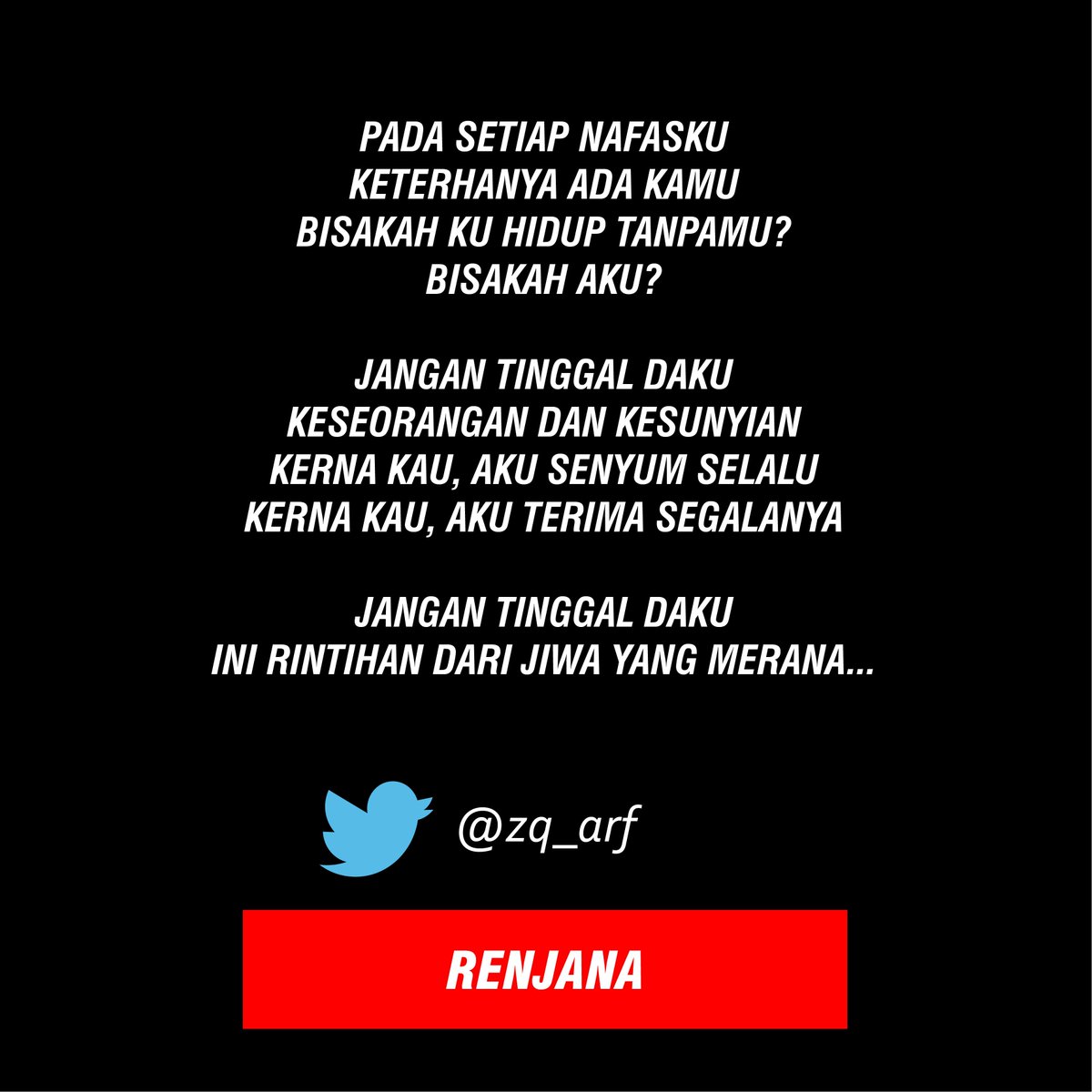 Azy On Twitter Kemanakah Lagi Hendak Ku Hadapkan Wajahku Sekiranya Kau Berpaling Dariku Terimalah Aku Puisi Puisimalam Puisiku Https T Co Mrzvlhn8ew Twitter