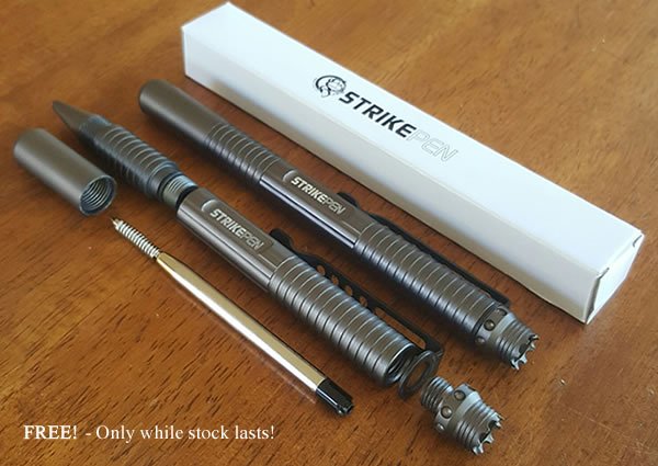 BestGiftShopUSA's tweet photo. Get a #Tactical #StrikePen for yourself and your loved ones. Give the gift of #PersonalSecurity. https://t.co/WlwE2oHStc https://t.co/bxq4lXYgvh