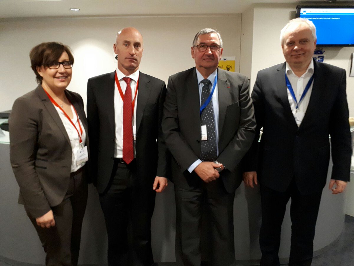 IFAmedia's tweet photo. IFA's Angus Woods held discussions with the German, French and Polish farm organisation on the #Mercosur Beef negotiations today #NoSellOut #EUBeef @copacogeca https://t.co/5mXpWBOClo