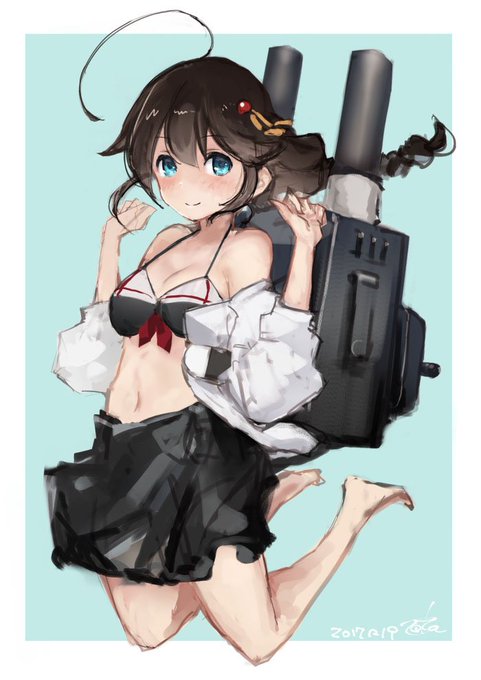 シグレー
#艦これ版深夜の真剣お絵描き60分一本勝負
#艦これ版真剣お絵描き60分一本勝負_20171219 