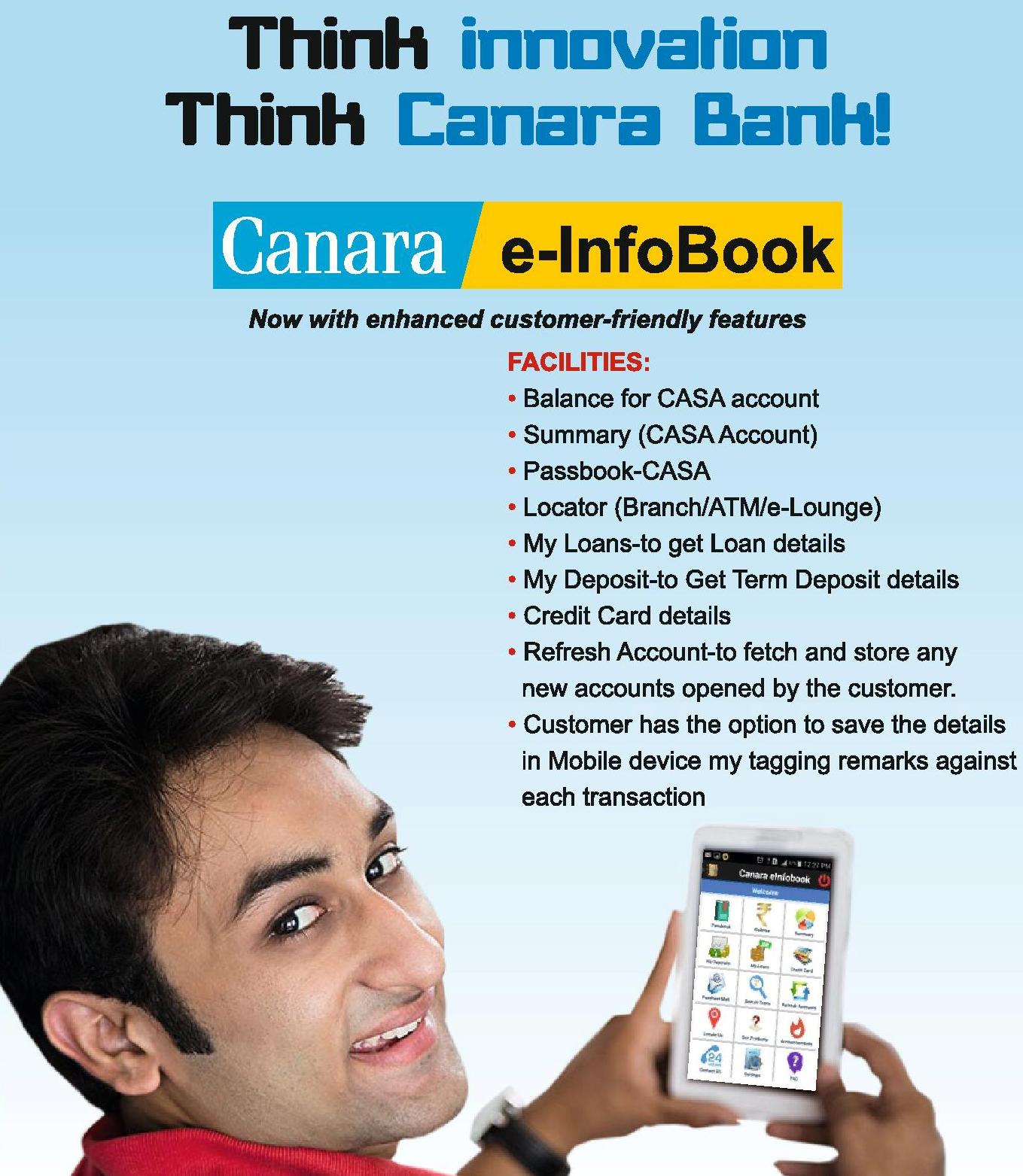 Canara E Infobook App Download Canara E Infobook App Download