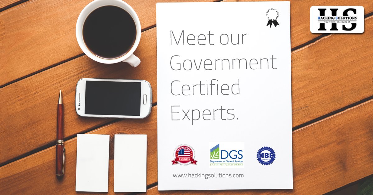 HackingSolutns's tweet photo. Hacking Solutions is the Best Digital Transformation Company with industry recognized Government Certifications endorsed by experts.
Consult our team of Certified Experts. https://t.co/15mvMVA0zv
#HackingSolutions #DigitalTransformation https://t.co/KmqzWMH8rO