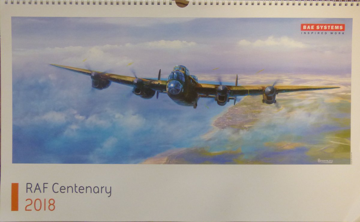2018 marks the centenary of the <a href="/RoyalAirForce/">Royal Air Force</a> - and we have 10 special commemorative calendars to give away. Just make sure you're following us and RT to be in with a chance of winning #avgeek #avgeeks #raf100