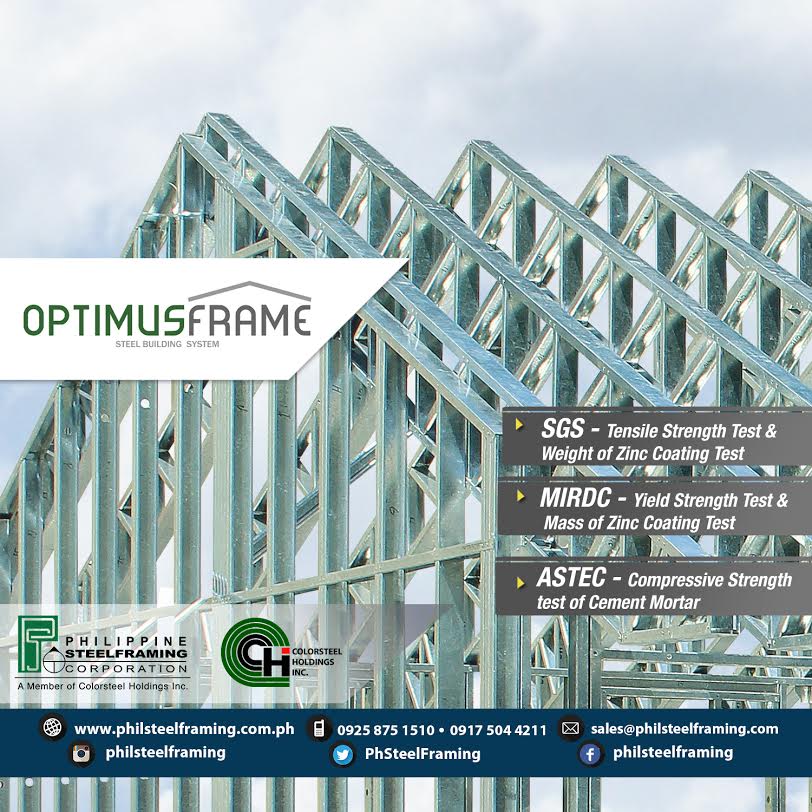 PhSteelFraming's tweet image. Did you know? Ang mga materiyales na ginamit namin for OptimusFrame ay pasado sa standards ng SGS, MIRDC, at ASTEC. 

#CertifiedforQuality #EngineeredforStrength #Framing #Housing #SchoolBuildingSystems #PSC