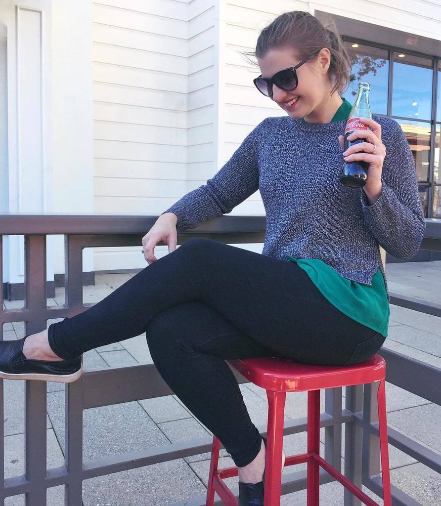 double_minted's tweet photo. I don’t usually drink soda, but this is a treat yourself time of year and the kind with real sugar is SO good! #treatyoself .
.
.
.
.
#sparkle #metallics #metallicsweater #sparklysweater #silversweater #tastethefeeling #styleinspo #bloggerstyle #styleblo… https://t.co/wHPgQrnTBh https://t.co/ce5JaGCwRh