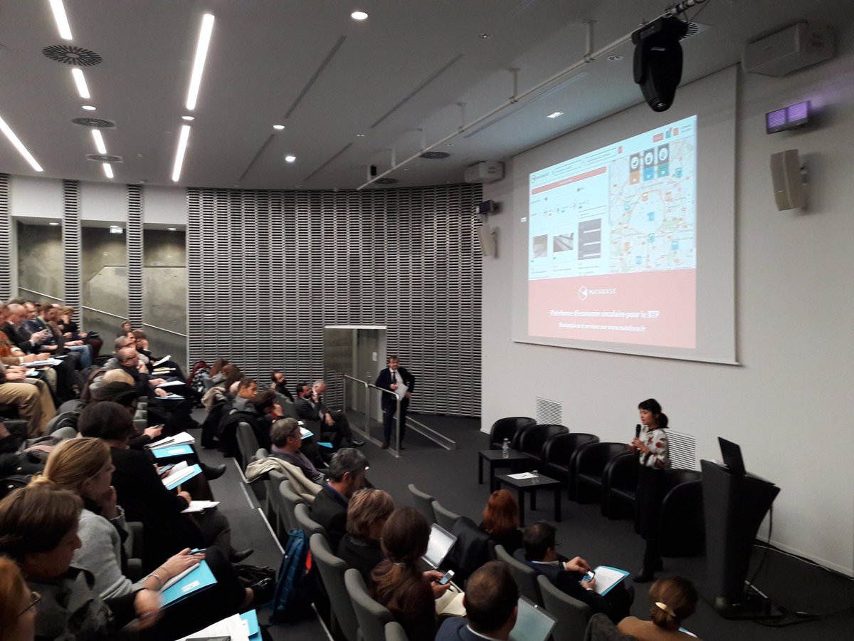 PlanBatiment's tweet image. Dernière présentation de notre #RDVPBD: @matabase : une plateforme d'économie circulaire pour le BTP