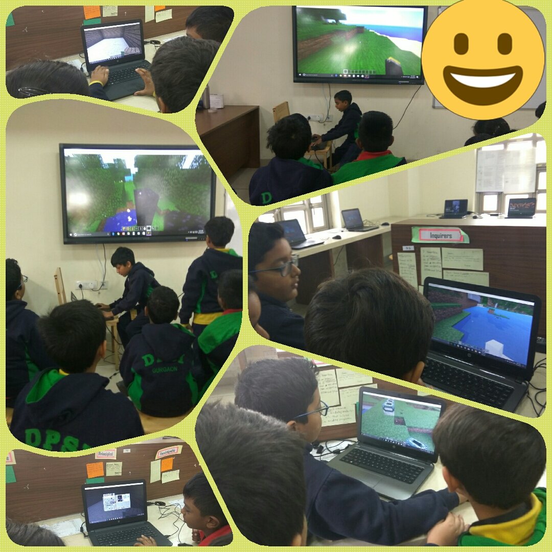 JKulandairaj's tweet photo. #MinecraftFever Students exploring and exhibiting Minecraft skills 
#MicrosoftEdu  #Minecraft #MIEExperts @DPSI_Edge https://t.co/aVpWbMKP0u