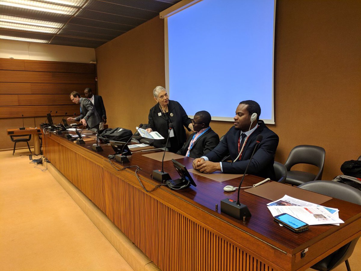 Mobileforms's tweet photo. Our Co-Founders at the ongoing Internet Governance Forum (IGF) @unitednations
@intgovforum
"Geneva's platform for global digital governance"
#IGF17 #MobileTech #CrowdsourcingData #Africa #DigitalGovernance https://t.co/8AF84wHeyD