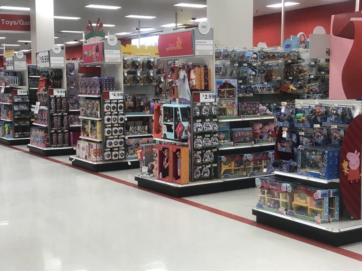 On the Eighth Day of Christmas D170 gave me a Toy Dept. where guests can shop by price or brand!  #D170 #givejoy
