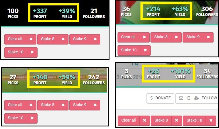 ¡Stake 10/10 (MAXBET)!

💥 200 RT y es vuestro 💥

_______________________

Ojo! Los MAXBET son los picks de alta calidad! Tienen fuertes infos y en el 85% de los casos salen VERDES! 

Hasta ahora:
✅✅ +717 unidades ✅✅
Mis MAXBETS verificadas👇