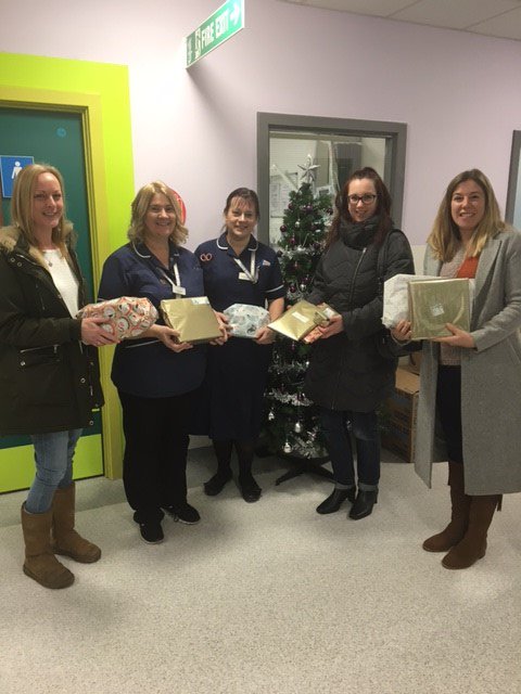 Bright Selection (@brightselection) on Twitter photo Today some of the Bright Selection team visited Colchester General Hospital to donate gifts to the Tiptree & Peldon Wards that care for older people as well as the Stroke unit. Thank you Sister Di Crisell & Sister Sarah Weikamp
<a href="/CoHoC_/">Colchester & Ipswich Hospitals Charity</a>
<a href="/Steph__White3/">Steph White</a>
<a href="/EmmaJEverett/">Emma Everett</a> Today some of the Bright Selection team visited Colchester General Hospital to donate gifts to the Tiptree & Peldon Wards that care for older people as well as the Stroke unit. Thank you Sister Di Crisell & Sister Sarah Weikamp
<a href="/CoHoC_/">Colchester & Ipswich Hospitals Charity</a>
<a href="/Steph__White3/">Steph White</a>
<a href="/EmmaJEverett/">Emma Everett</a>