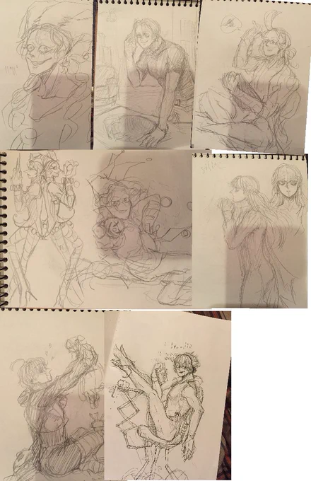 今日の落書き。寄せ集め 