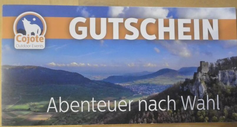Neue Geschenkgutscheine von den Cojoten cojote-outdoor.de/neue-geschenkg…
