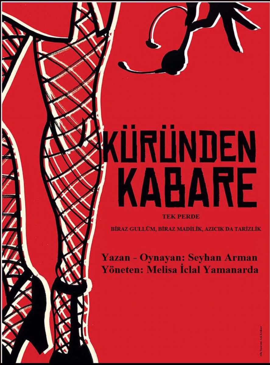 "Küründen Kabare" - Seyhan Arman
25 Aralık Pazartesi 20:30
Biletler buradaetkinlikvar.com ve gişe
0542 213 60 50