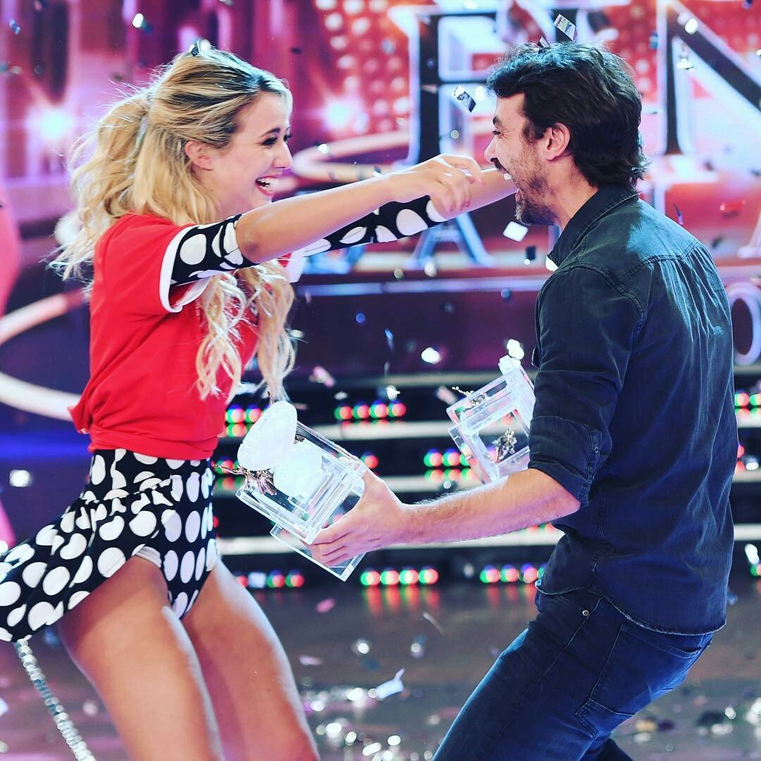 hhttdom's tweet photo. noche para recordar siempre, felicitaciones @flor_vigna estas angelada 💛🙏🏽 https://t.co/DZCNEkOokw