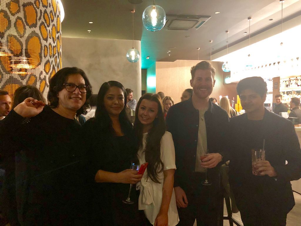 InsideOutLtd's tweet photo. Throwback to the Inside Out Christmas dinner last Friday night at @mrestaurants_ Safe to say we had a lovely evening with plenty of bubbles &amp; absolutely fantastic food! #MVictoria @mikereidchef https://t.co/vphRTyiks8