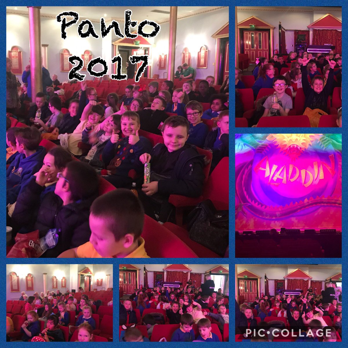 portmeadp's tweet photo. Some very excited children waiting for Aladdin to begin. Thanks for having us @SwanseaGrand π #pmdptrip #pmdpea https://t.co/8PUJaN39bV