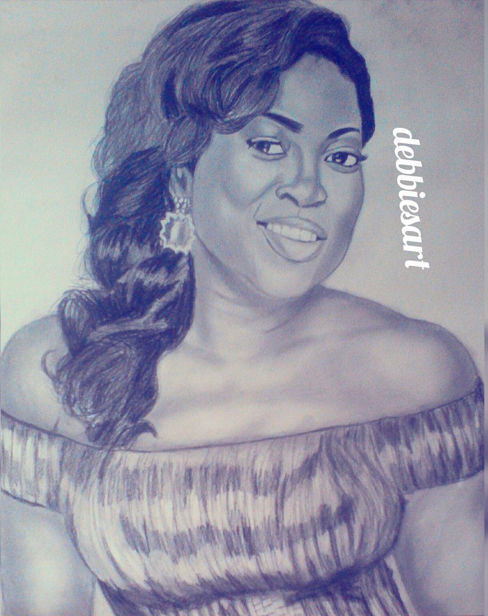 iamdebbieart's tweet photo. My artwork of @funkeakindele
One of my favourite celebrities
Love her😍😍😍😘😘
#debbiesart
@AdesuaEtomi @KenErics @tybellotweets https://t.co/UyzDVuEiy0