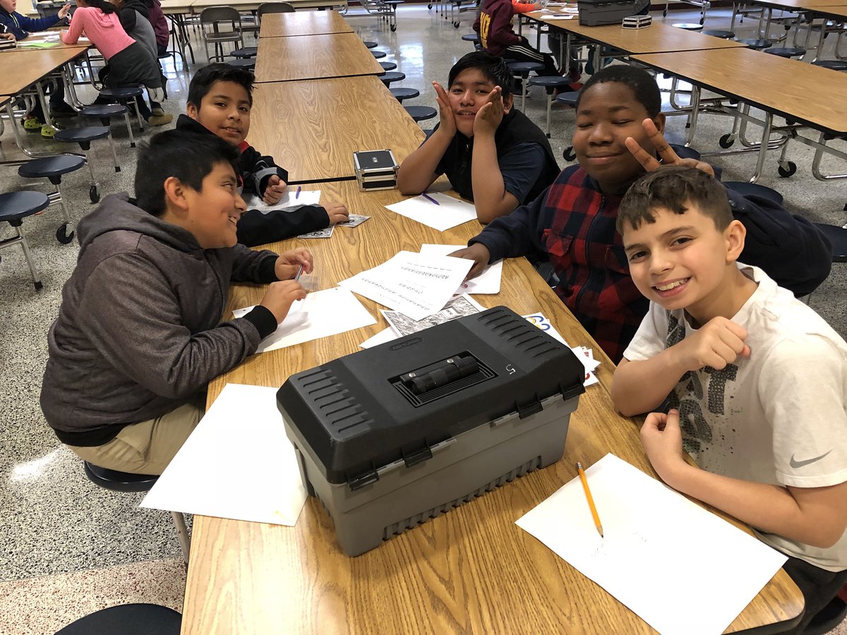 malatestamath's tweet photo. Breakout before Break! Thanks to @ewolfhope #ignitelearningbcps https://t.co/c6e5YNnVsA