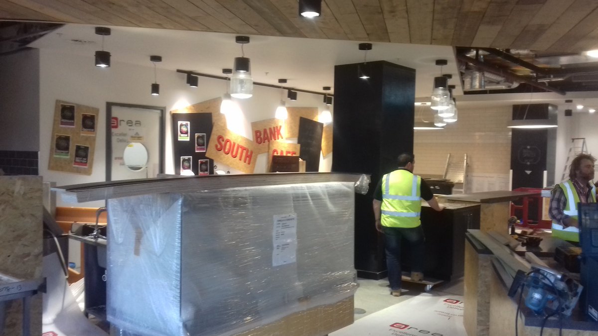 Booking.com London getting it's well deserved refit...open on Friday.