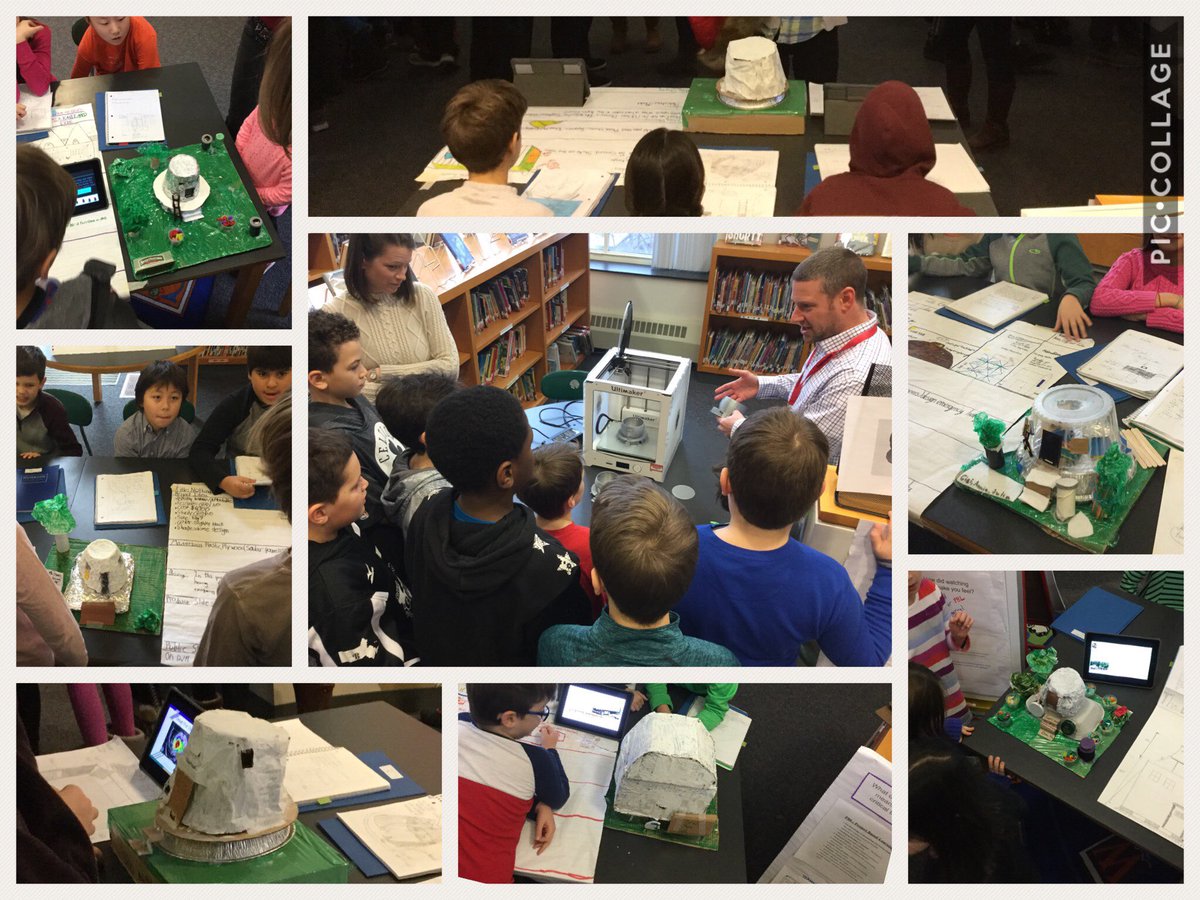 acjanks's tweet photo. 4th grade engineers sharing prototypes for emergency living space after a hurricane in the northeast. Great job 4MH! #PBL https://t.co/PDMtfB72ul