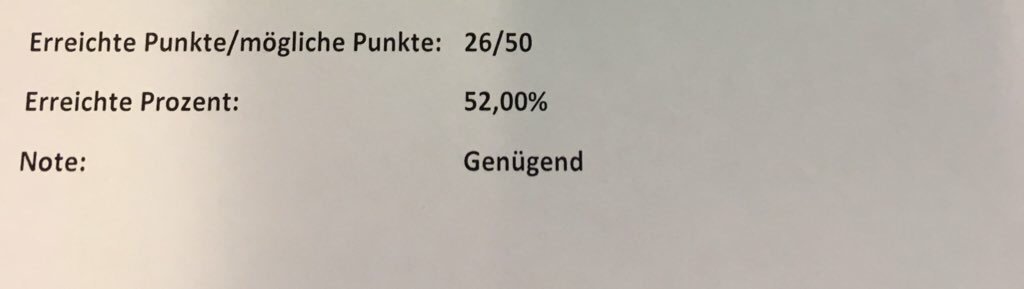 Timothus_'s tweet photo. Prüfung bestanden 👌🏻 https://t.co/L5CZM4KJj3