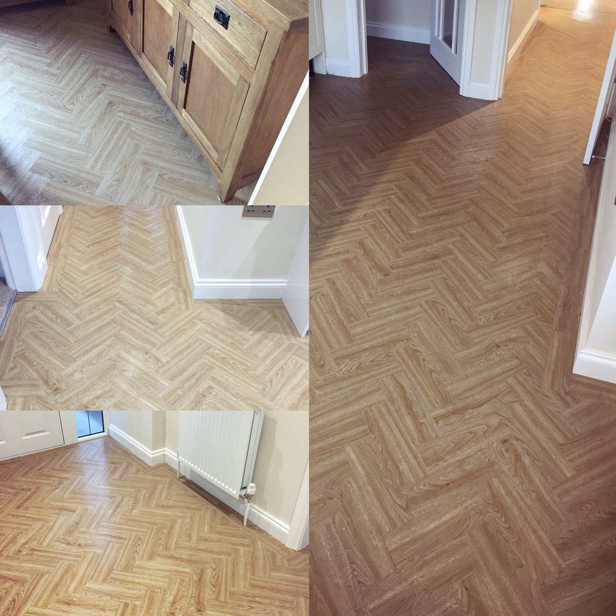 millandstyan's tweet photo. Full house excluding bedrooms completed in @Polyflorltd LVT - Love how the different lighting in each area highlights the unique grains #luxuryvinyltile #lvt #flooring #middlesbrough #teesside https://t.co/MBVbsLI4hS