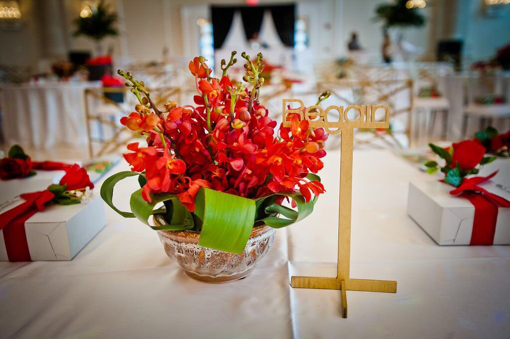 CompletelyY's tweet image. Motivational conference table names are a must! #tps2017 #conference