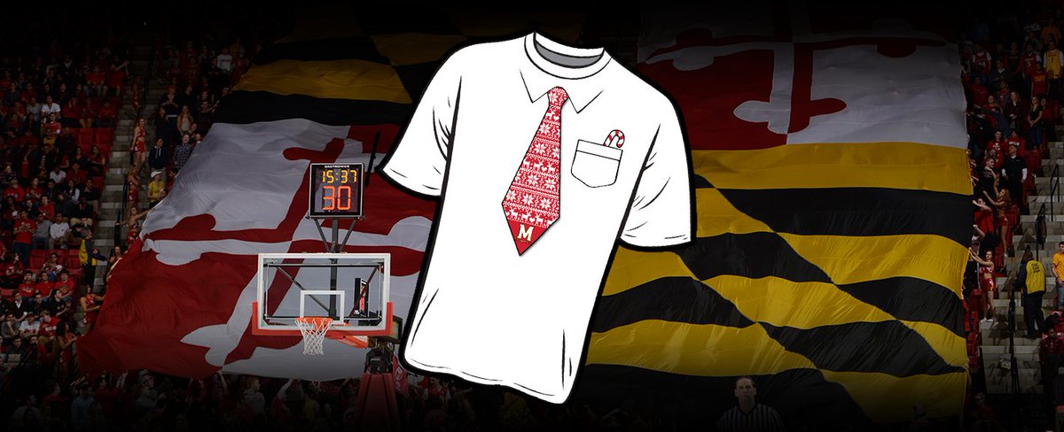 umterps's tweet image. Follow and RT!

Two lucky fans will win a pair of Maryland Ugly Tie shirts and two lower-level tickets to @TerrapinHoops vs. UMBC (12/29)! #FearTheTurtle