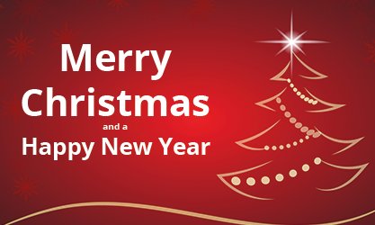 Wishing you all a Merry Christmas and A Happy New Year. 

We will be closed from Mid Day Friday 22nd December until the 2nd January 2018.