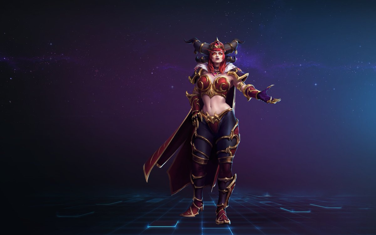 ClanTemplario's tweet photo. Ya que #Alexstrasza está en rotación gratuita os volvemos recordar la #Templarbuild de Q orientada al solo-heal #Heroes. Acceso libre >> https://t.co/flsaU5KgGv https://t.co/BmvTJStzqo