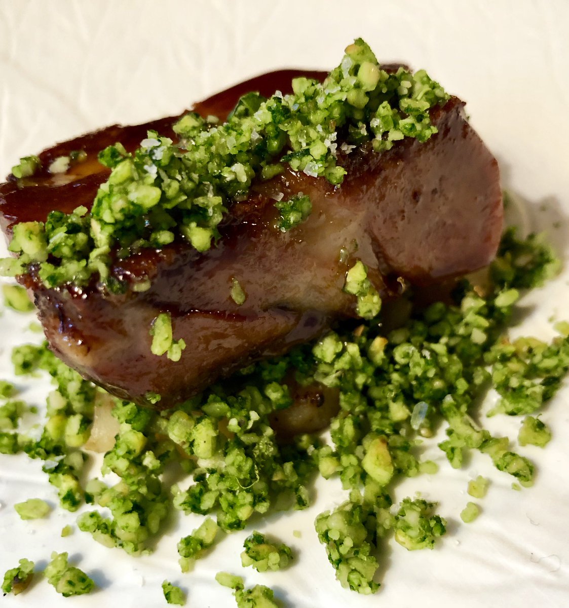 #GastroPistaCapel #Murri Enorme progresión de @nanin_perez discípulo de <a href="/RicardCamarena/">Ricard Camarena</a> Sabores intensos, sutileza creatividad y técnica en torno al territorio. 60/70€ P7,5