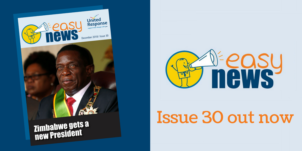 unitedresponse's tweet photo. The latest issue of #EasyNews is out now! Download your free copy today to catch up on the biggest news stories of the past two months: https://t.co/vcIiKlG4KS #easyread https://t.co/5mIaedVJAS