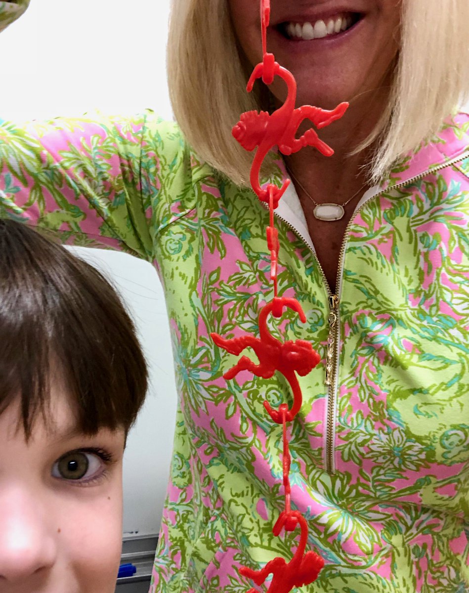 mhkeiger's tweet photo. So much fun today with mindfulness &amp; @socialthinking  lesson today! With this Barrel of Monkeys toy, we made a chain of our thoughts or distractions and practiced taking deep breaths and just letting them go. #mindfulness #beinthemoment #adhd #focus #superflex https://t.co/PaQsgju0iF