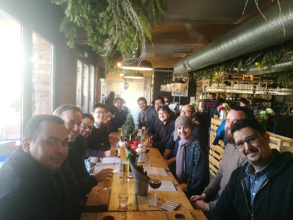 ARMEN_robotics's tweet image. ARMEN luncheon for the end of 2017. Nice memories @LaboLS2N