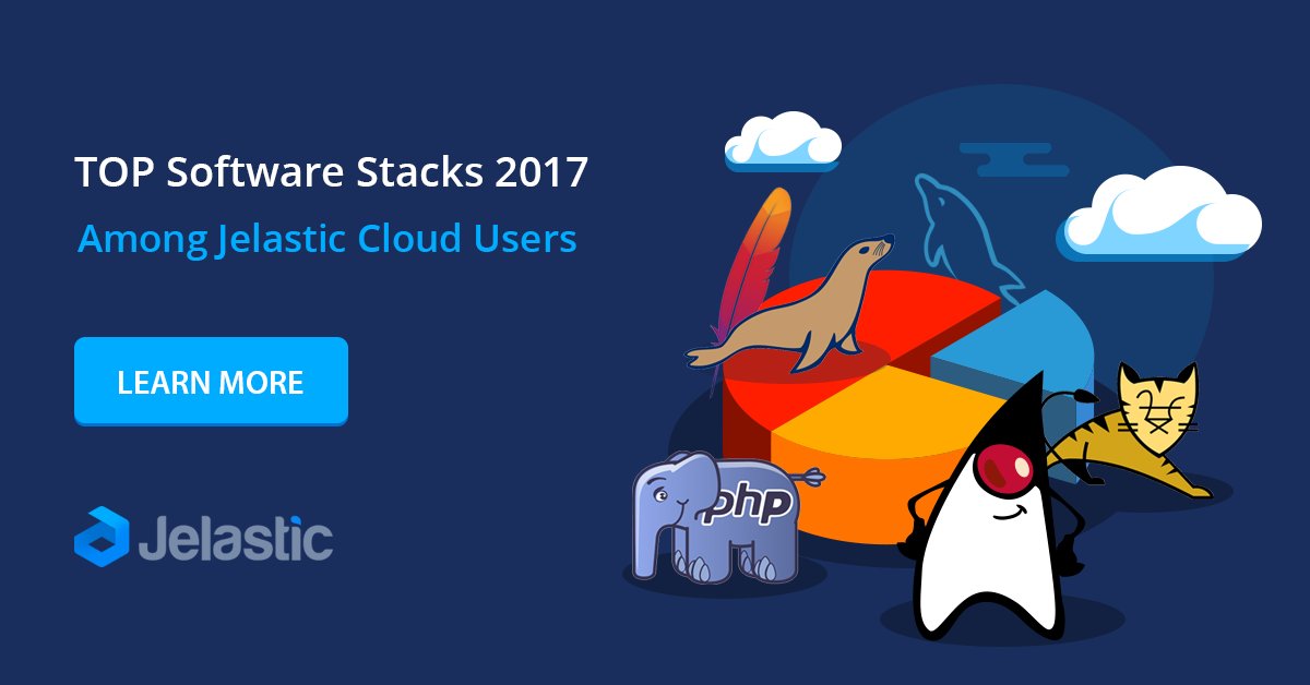 mrAlexZT's tweet image. Software stacks statistics in #Jelastic Cloud: who are customers’ minions in 2017? blog.jelastic.com/2017/12/19/sof… #SoftwareStacks #Statistics