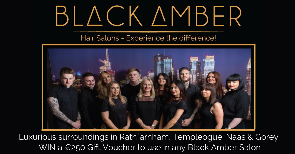 christmasfm's tweet photo. With thanks to Black Amber Hair salons, we're giving away three €250 vouchers to use in any Black Amber salon in Rathfarnham, Templeogue, Naas or Gorey. Enter here. RoI only, T&amp;C's apply. > https://t.co/M48V5ZH0El https://t.co/PeS0wPVZjU