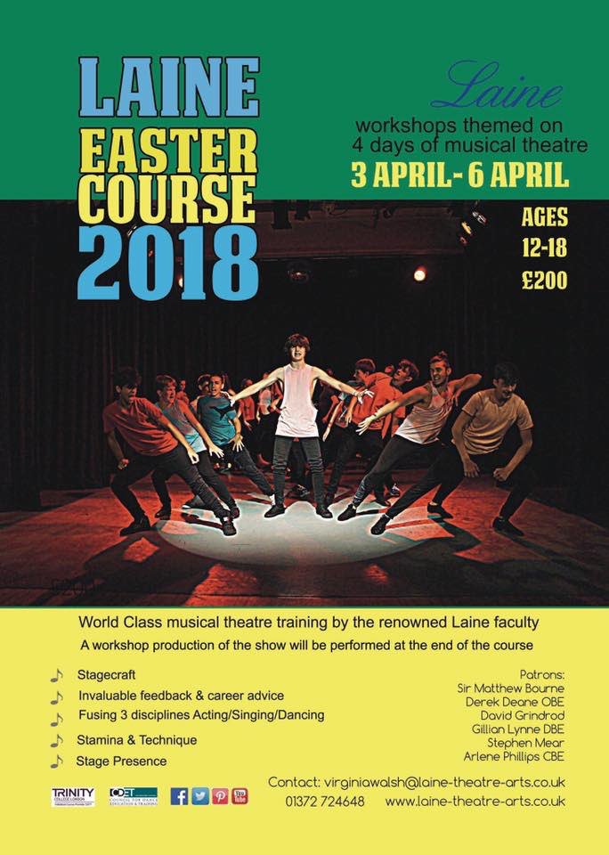 WSDAcademy's tweet image. In case any of you are interested in this easter course ! 
@LaineTheatreArt 
#dance #workshop #Musicals #musicaltheatre #theatre