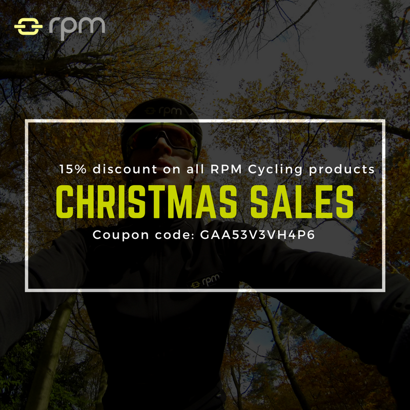 RPM_Cycling's tweet photo. CHRISTMAS SALES! Take advantage of our Christmas offer! Get 15% off any purchase from the RPM Cycling collection with this coupon code: GAA53V3VH4P6 
https://t.co/HIeX9J5VR8
#myrpm #cycling #christmas #christmasoffer #winter https://t.co/SkRom4k92Z
