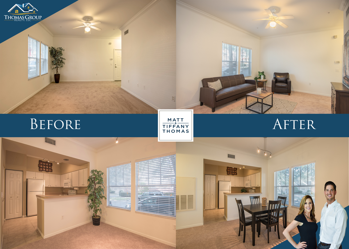 GatorTiffThomas's tweet photo. Does your Realtor STAGE your home? We do! And according to NAR's research most agents believe it can sell your home for up to 20% more! #thomasgrouprealty #mattandtiffthomas #stagingsells https://t.co/vbogo2Jrz4