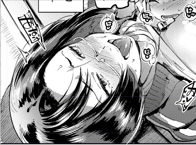 ベタブラシ設定変えたら割りといい感じ 