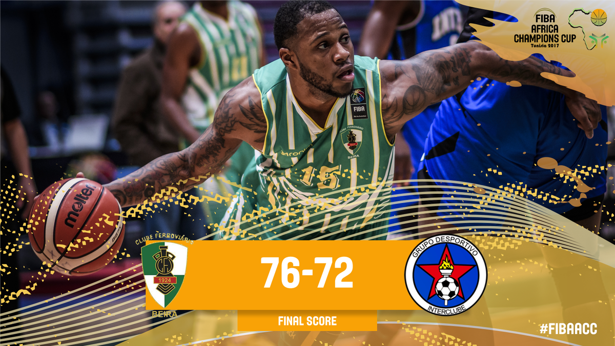 roadtoBAL's tweet photo. 🇲🇿 Ferroviário da Beira to play for position 5-6 after defeating InterClube 🇦🇴 by 76-72.

📊 https://t.co/aepu65NGIu

#FIBAACC https://t.co/Xi04Pg6dPr