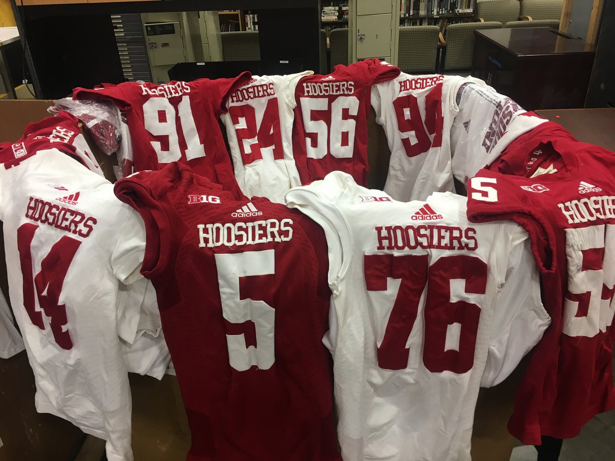 indiana university football jersey